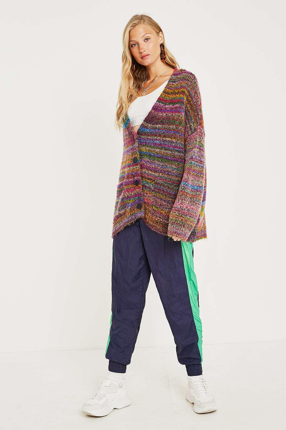 Urban Outfitters Uo Space-dye Cardigan 