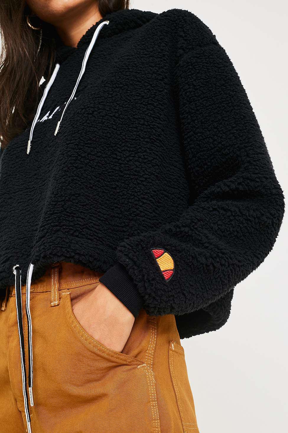 ellesse teddy hoodie