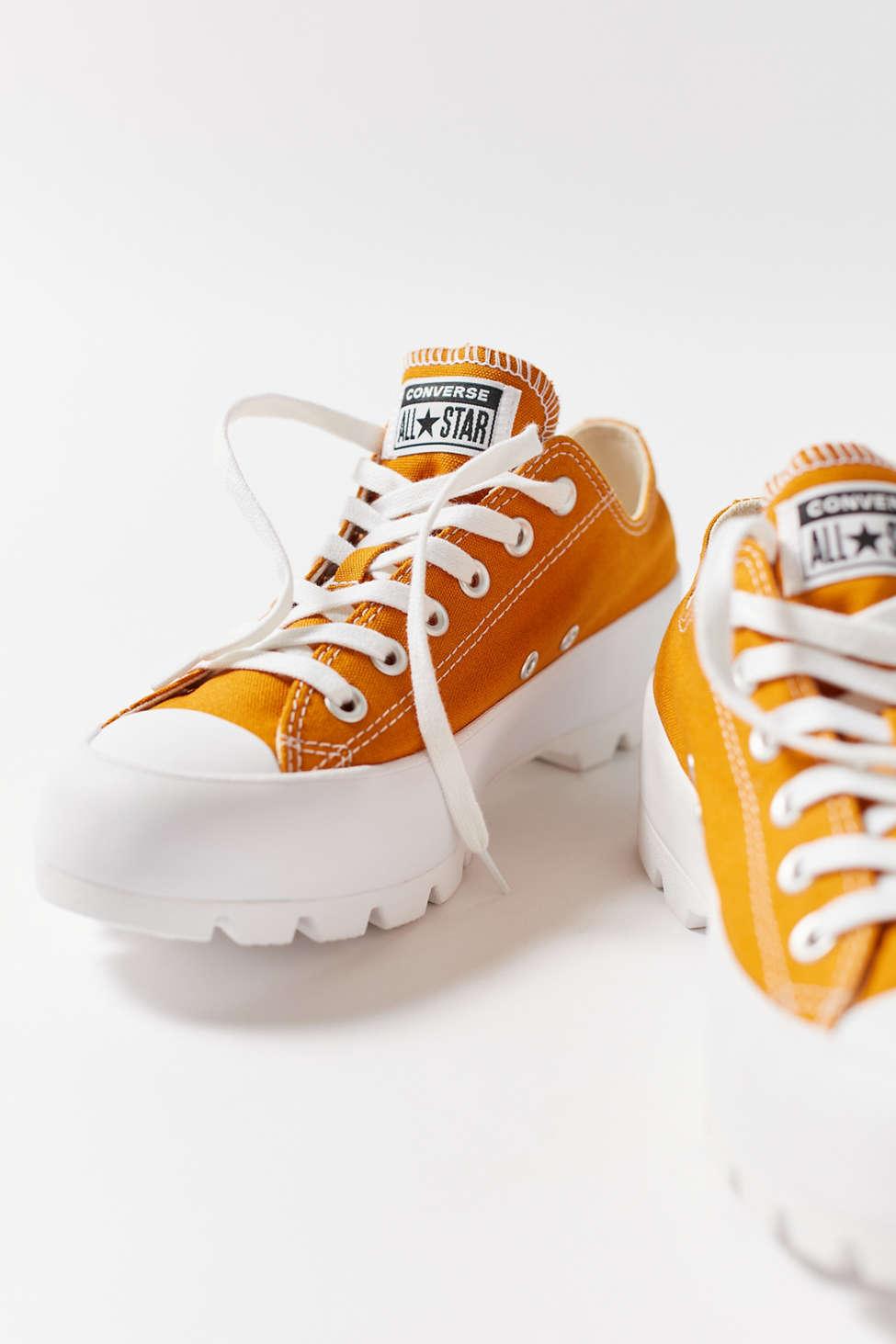 Converse Canvas Chuck Taylor All Star Lugged Platform Sneaker in Mustard  Yellow (Yellow) - Lyst