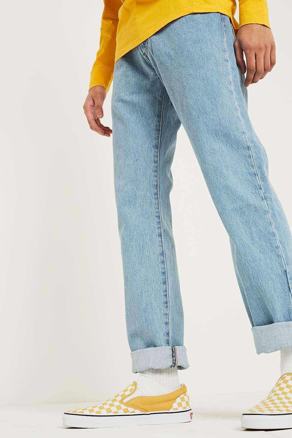 levis 501 light broken in