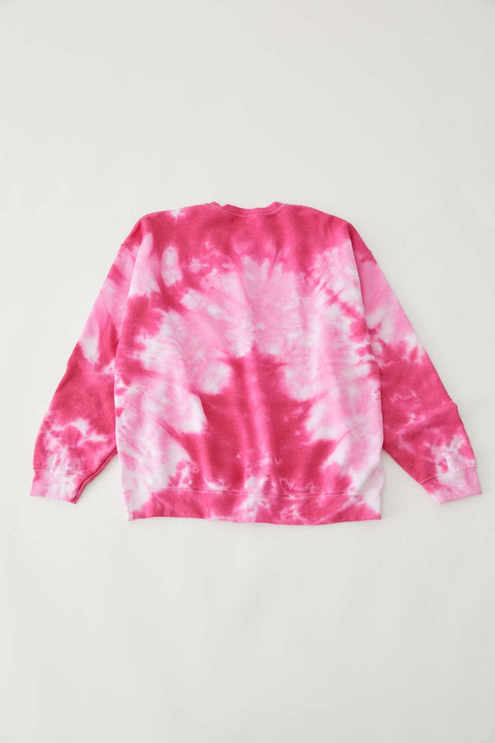 Heart Urban Tie Dye Sweatshirt Domestic International Traders