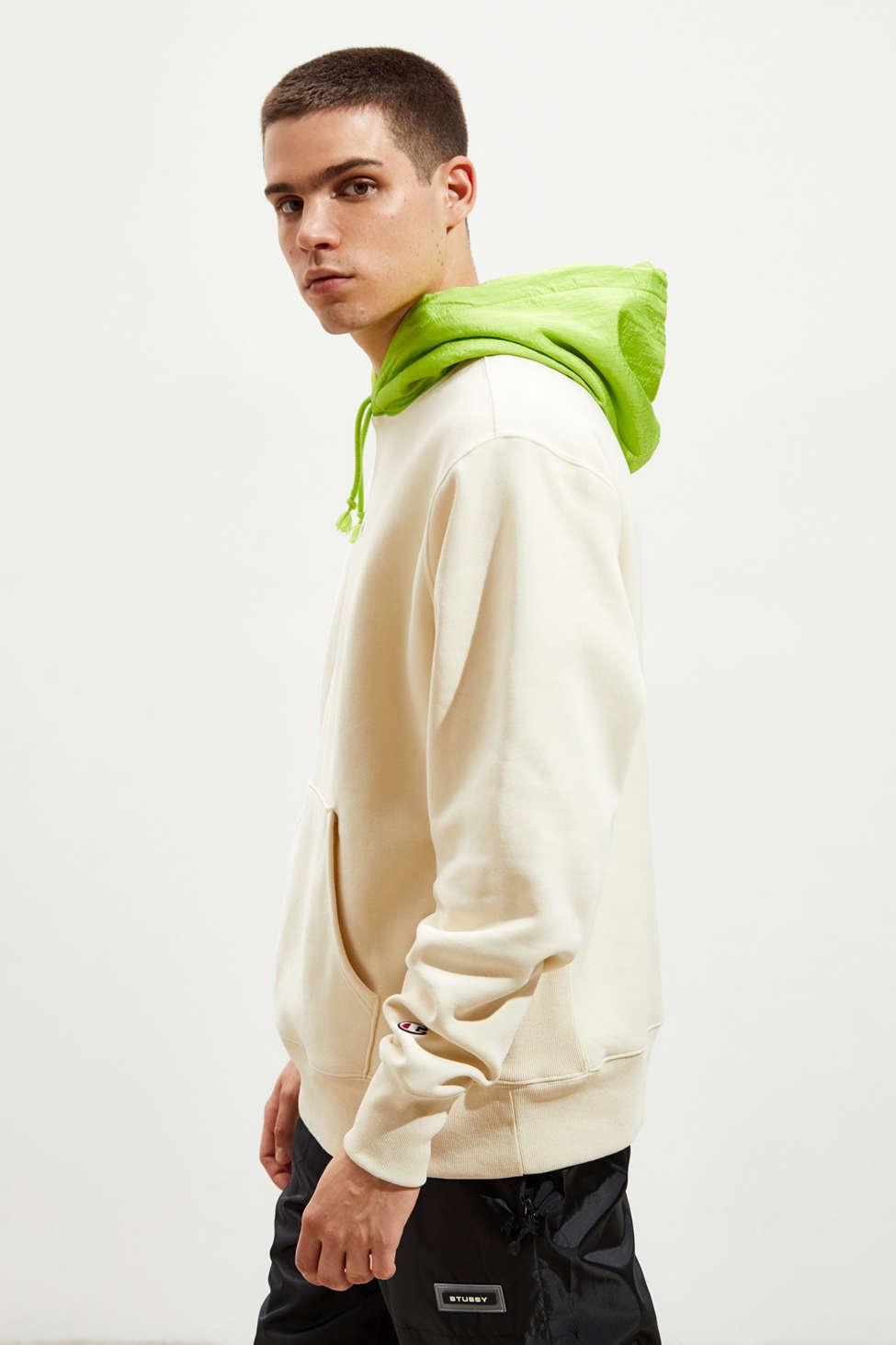 Champion Synthetic Champion Uo Exclusive Colorblock Nylon Hoodie ...