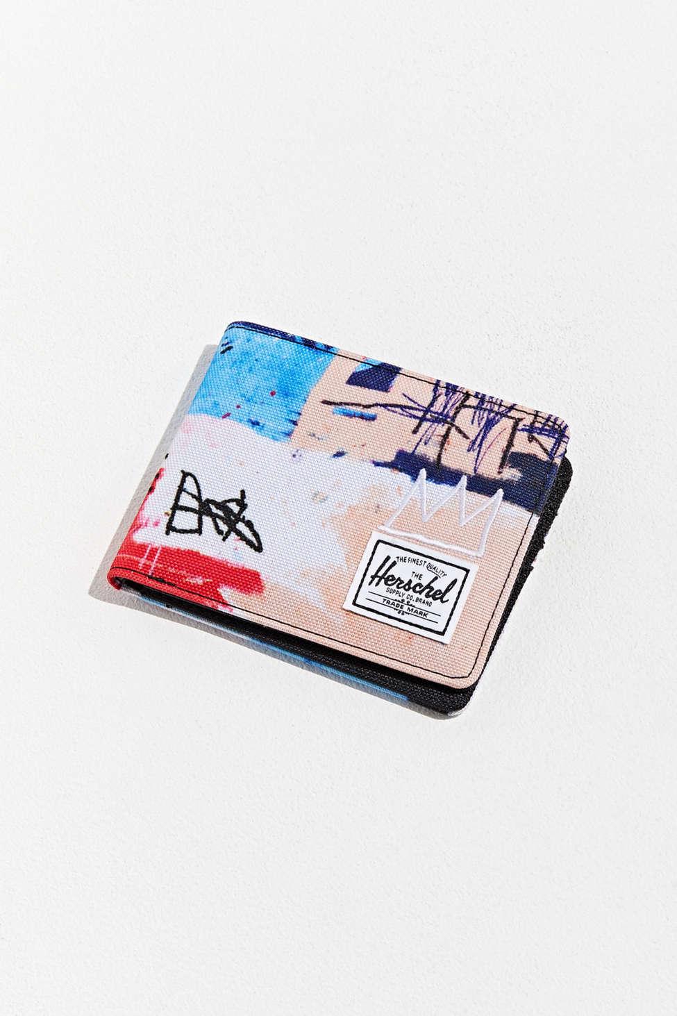 Herschel Supply Co. X Basquiat Roy Bifold Wallet in Blue for Men | Lyst