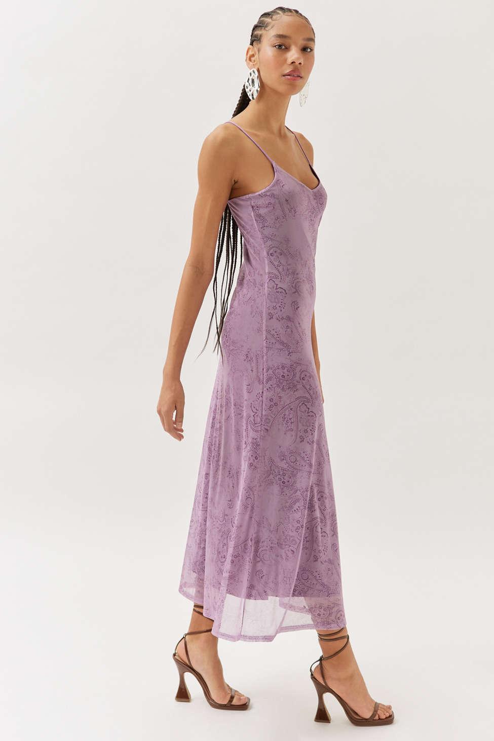 uo jessa belted slip midi dress