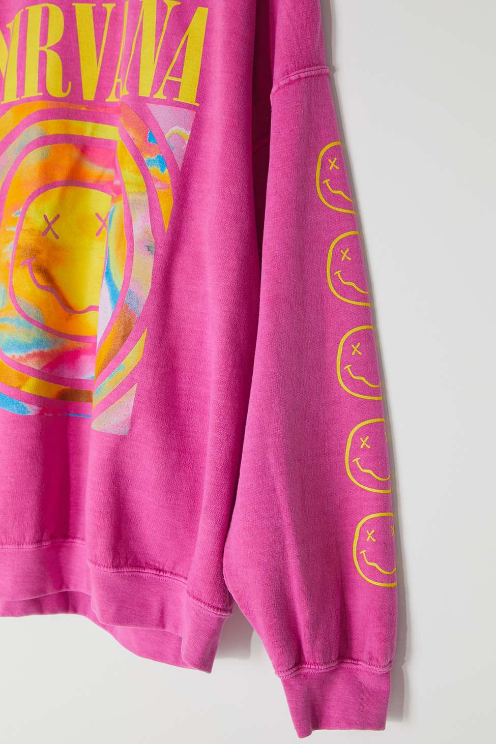 urban outfitters pink heart sweatshirt