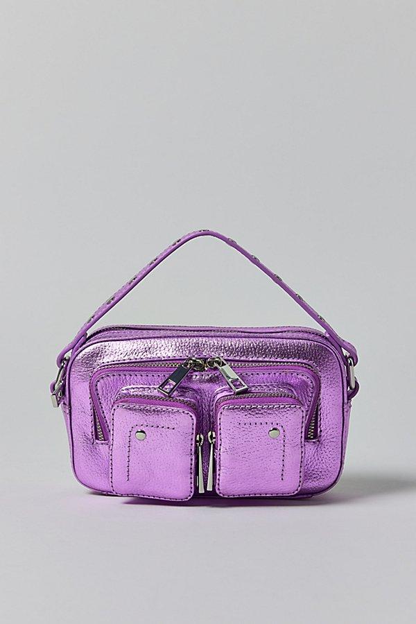 Nunoo Helena Metallic Crossbody Bag in Gray Lyst