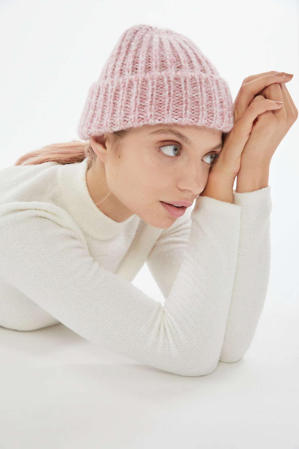 urban outfitters pink beanie