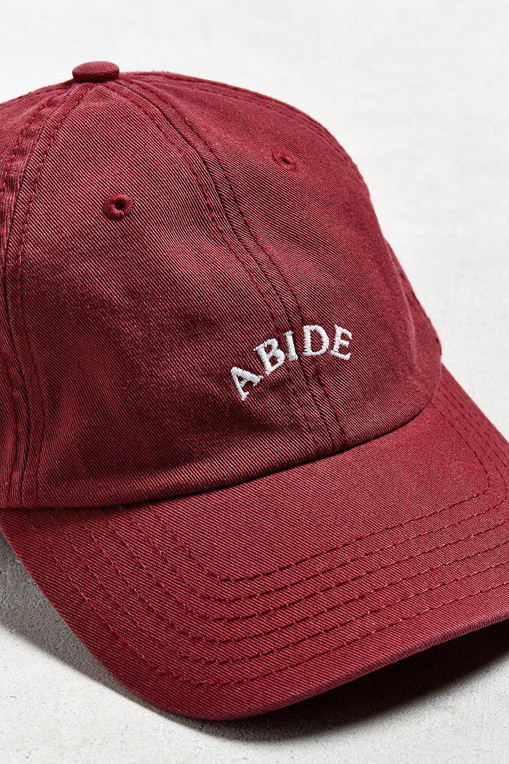 Urban Outfitters Cotton Abide Big Lebowski Baseball Hat in Red for Men Lyst