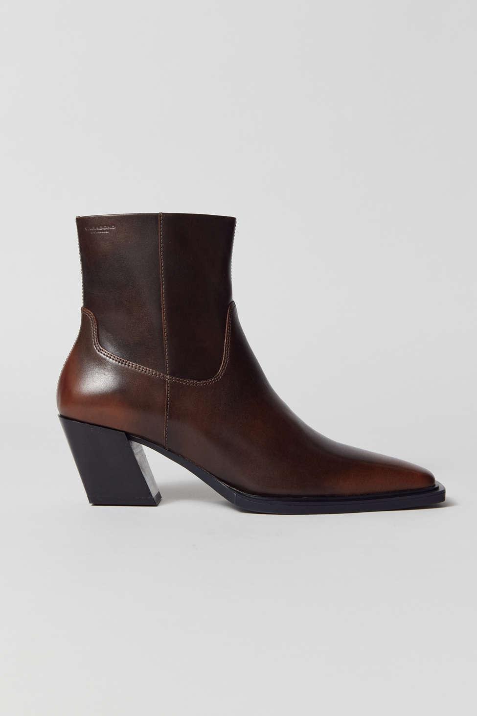 Vagabond Shoemakers Alina Ankle Boot In Brown at Urban Outfitters