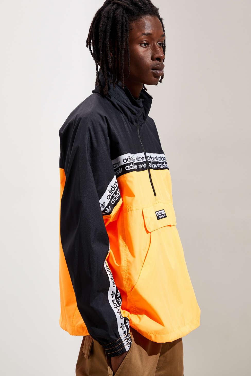 adidas Woven Half-zip Windbreaker Jacket Men | Lyst
