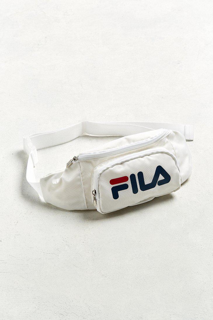 fila white belt bag