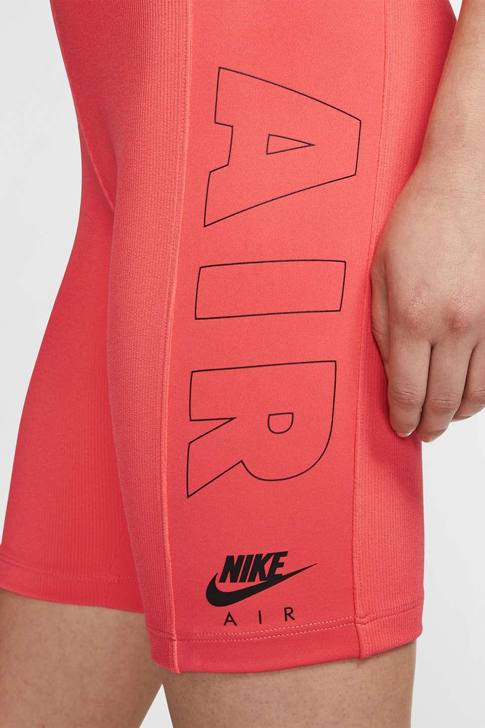 Nike Air Logo Tape Bike Short in Pink (Red) - Lyst