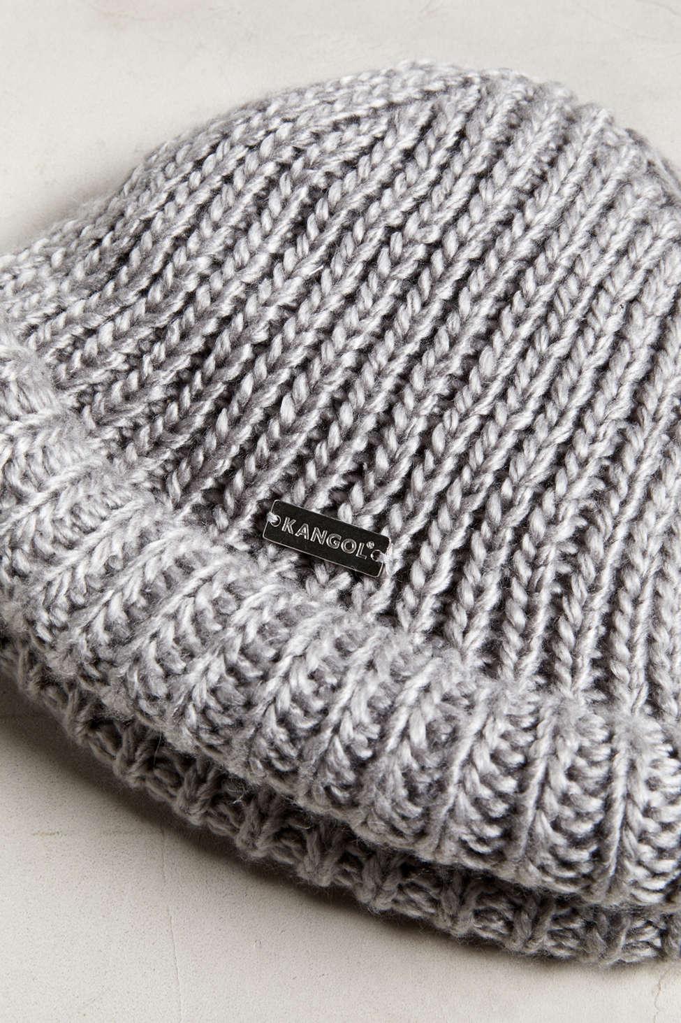 kangol rolled beanie