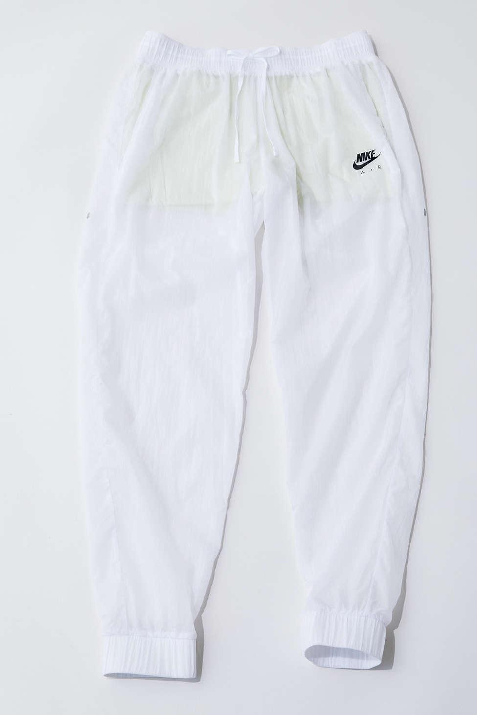 Nike Air Semi-sheer Jogger Pant in White | Lyst