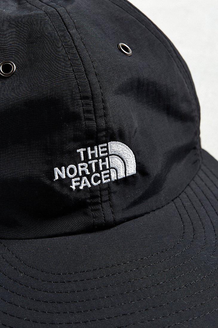 north face throwback tech hat black