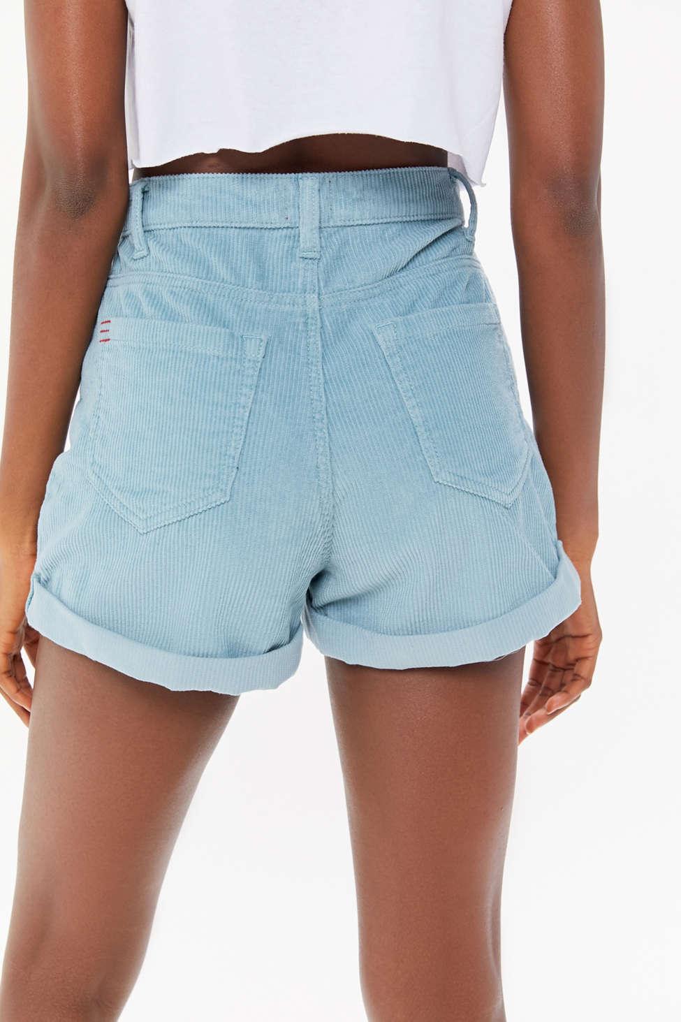 corduroy mom shorts