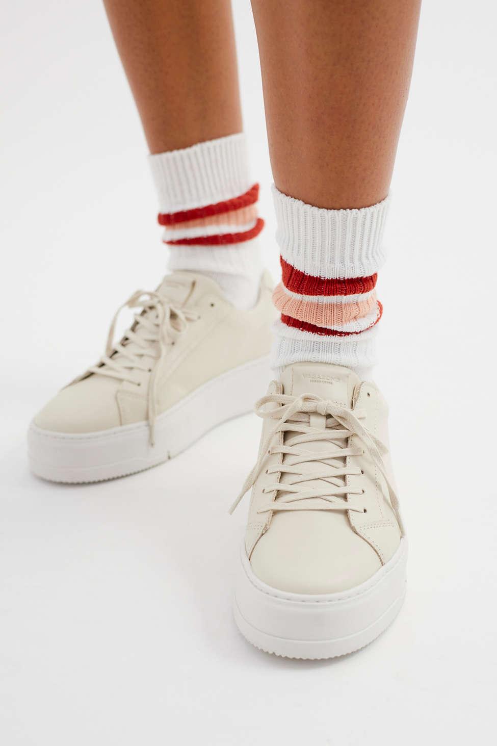 Etableret teori Har råd til Hula hop Vagabond Shoemakers Judy Platform Sneaker in White | Lyst