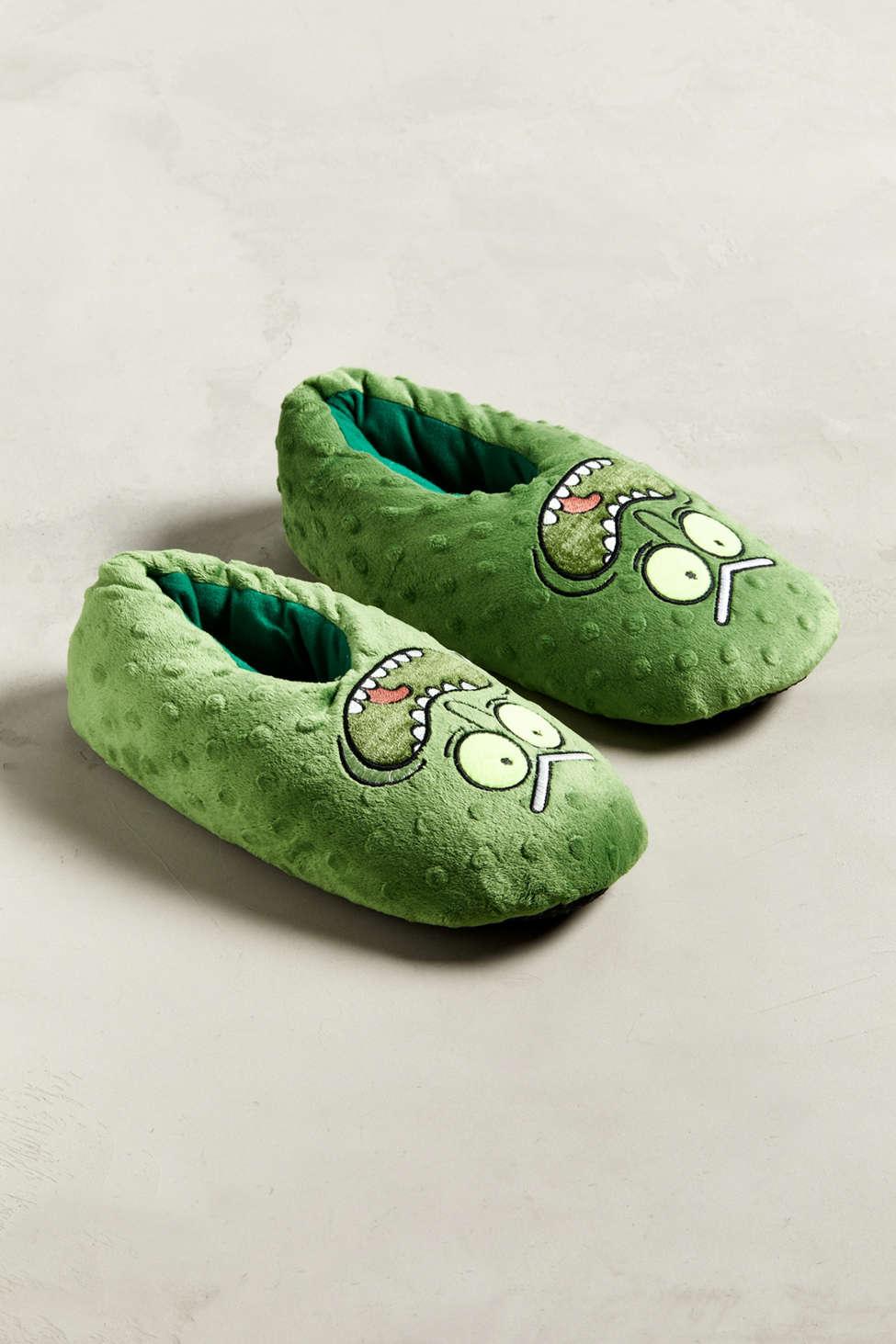 pickle rick slippers