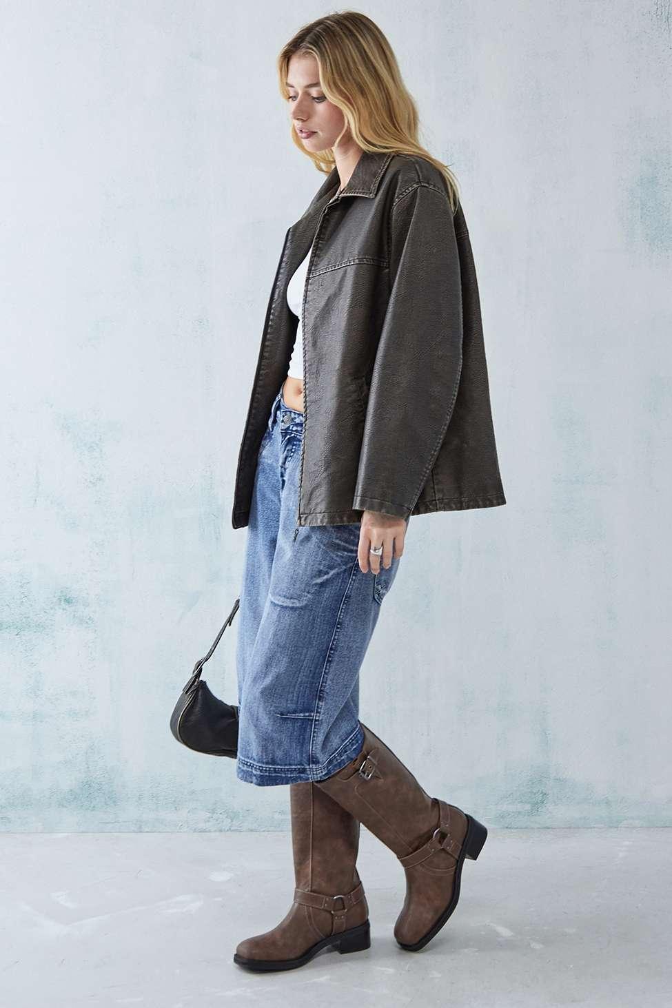 Urban Outfitters Knee High Stretch Boots Vagabond Shoemakers Cosmo