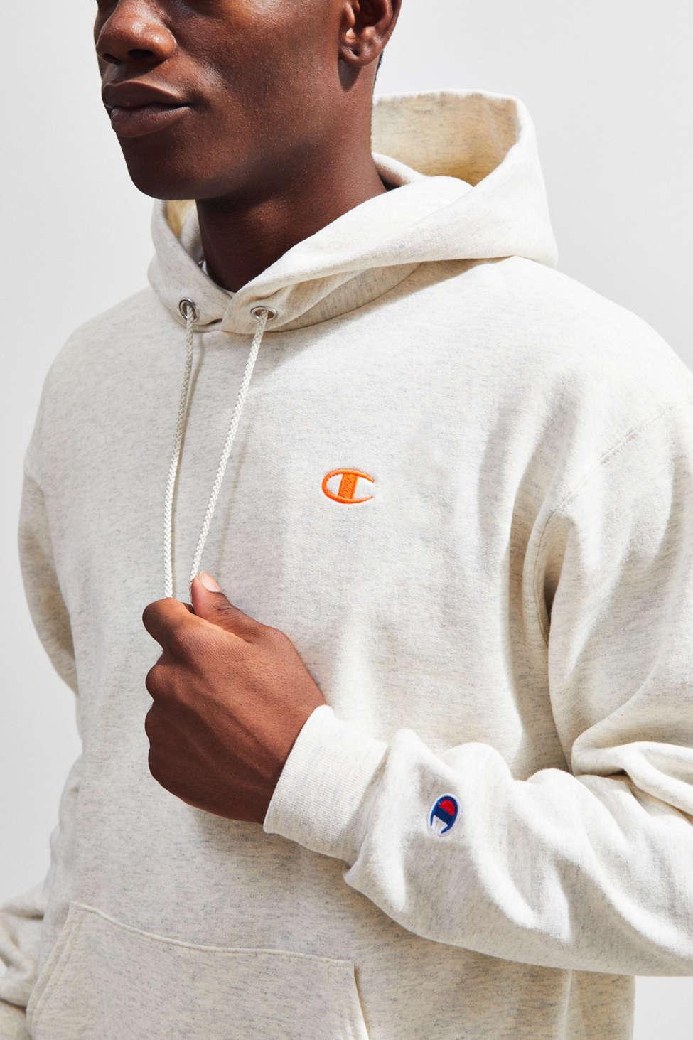 Champion Cotton Champion Uo Exclusive Neon Stacked Hoodie 