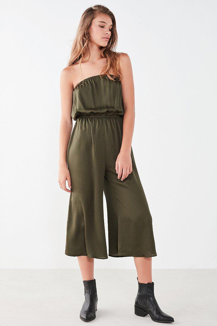 urban outfitters green jumpsuit