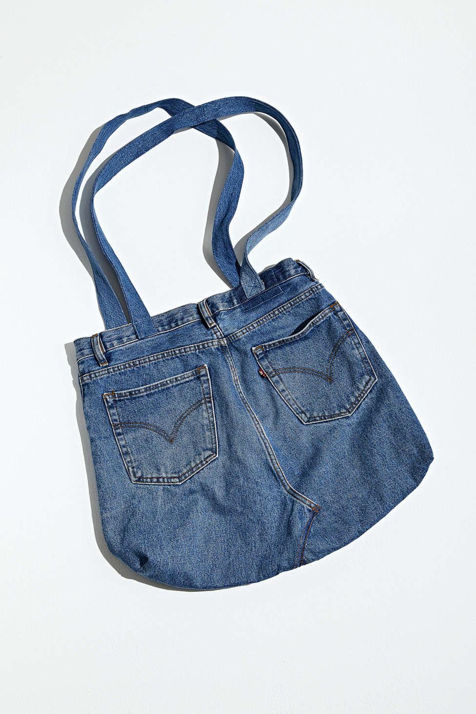 levis denim tote bag