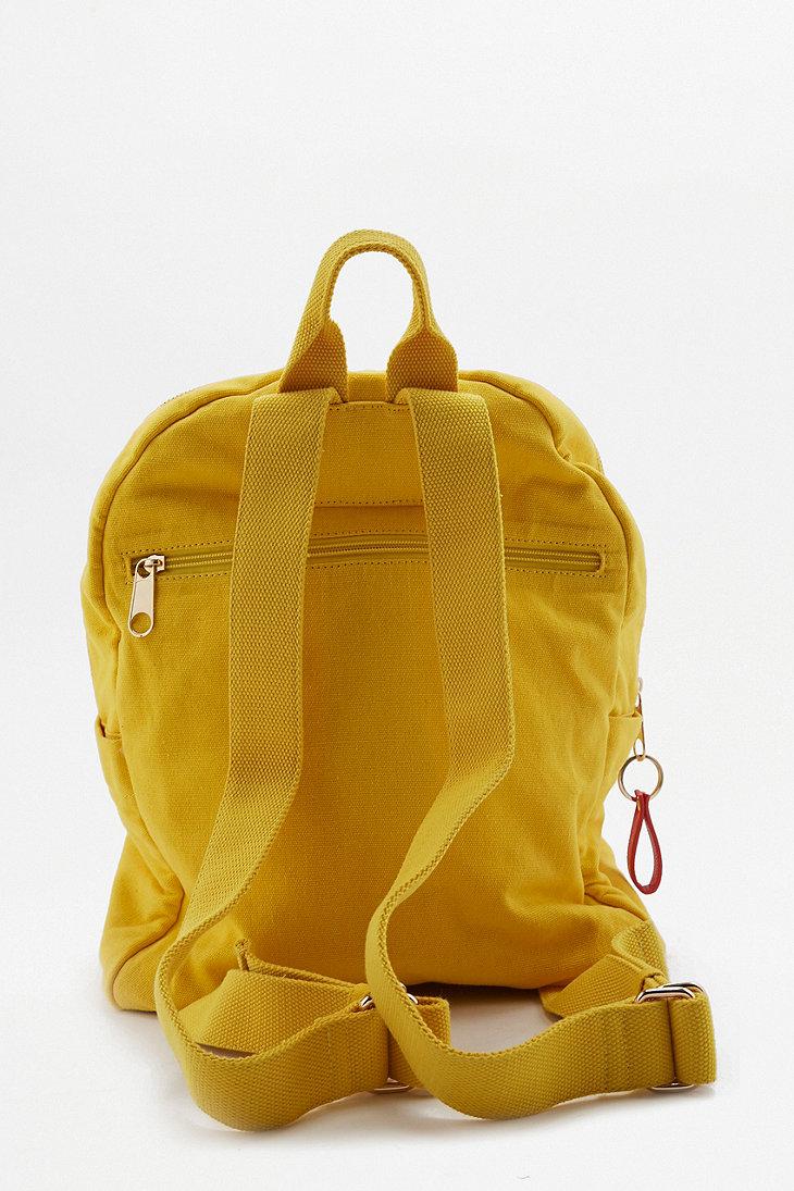 BDG Canvas Backpack in Yellow - Lyst