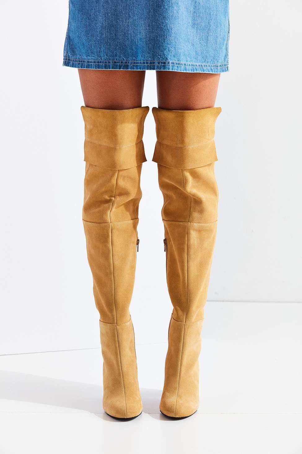 urban outfitters knee high boots