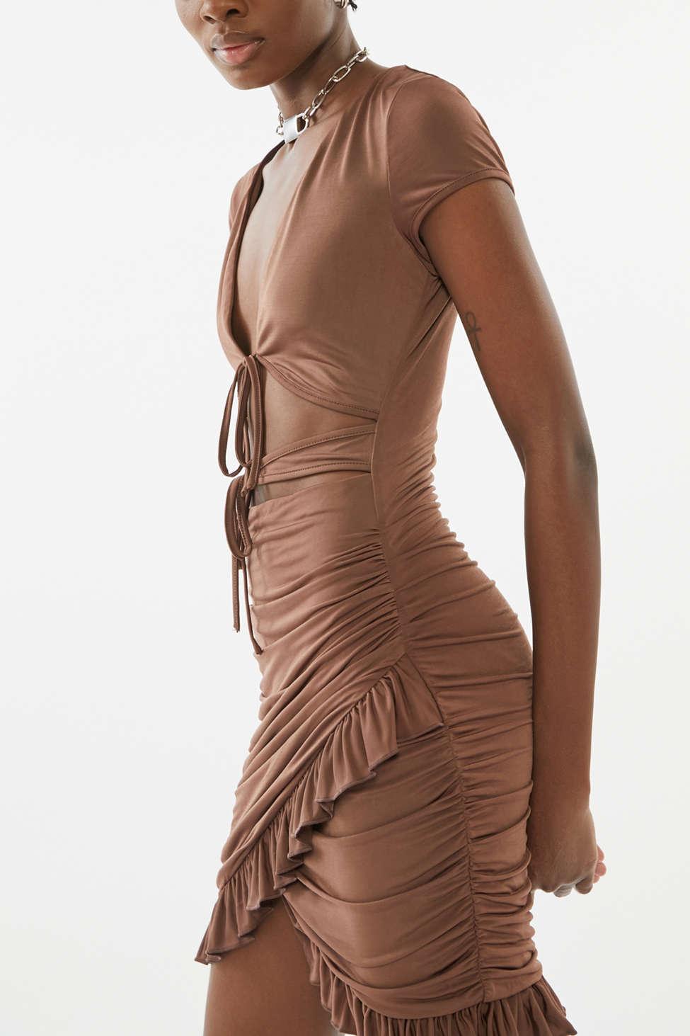 I.AM.GIA I.am. Gia Greta Ruffle Tie 