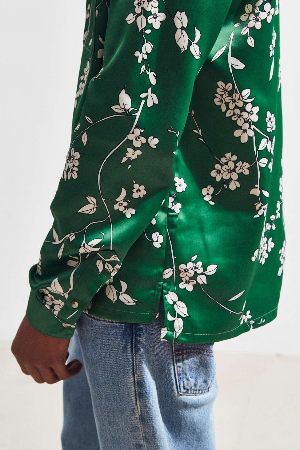 floral shirt urban outfitters