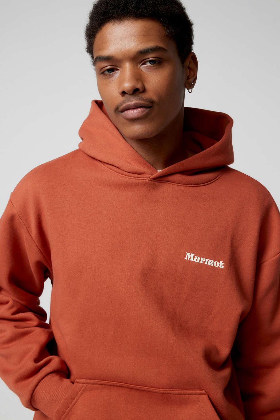 Marmot Mental Health Hoodie Sweatshirt in Orange for Men | Lyst