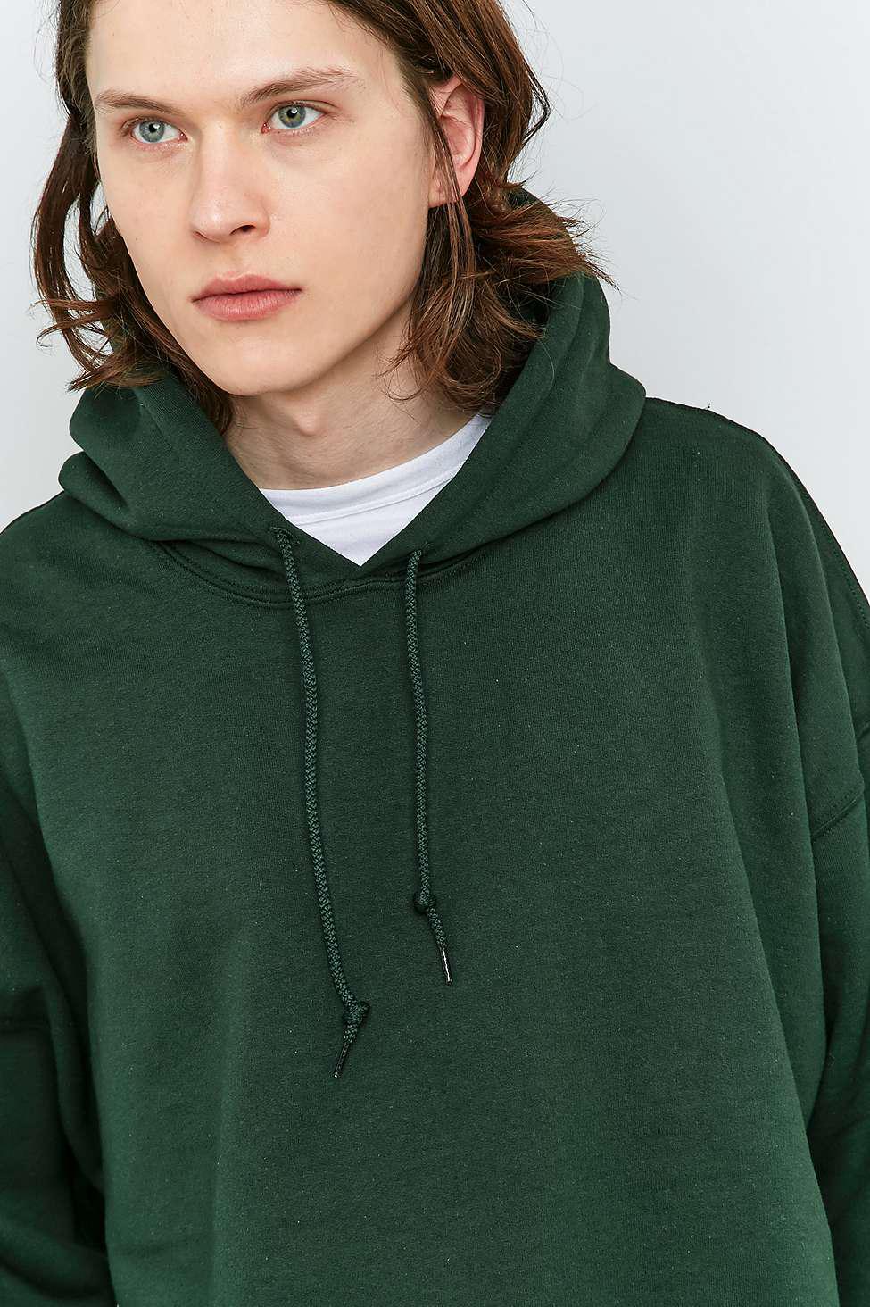 Forest green oversized hoodie hotsell