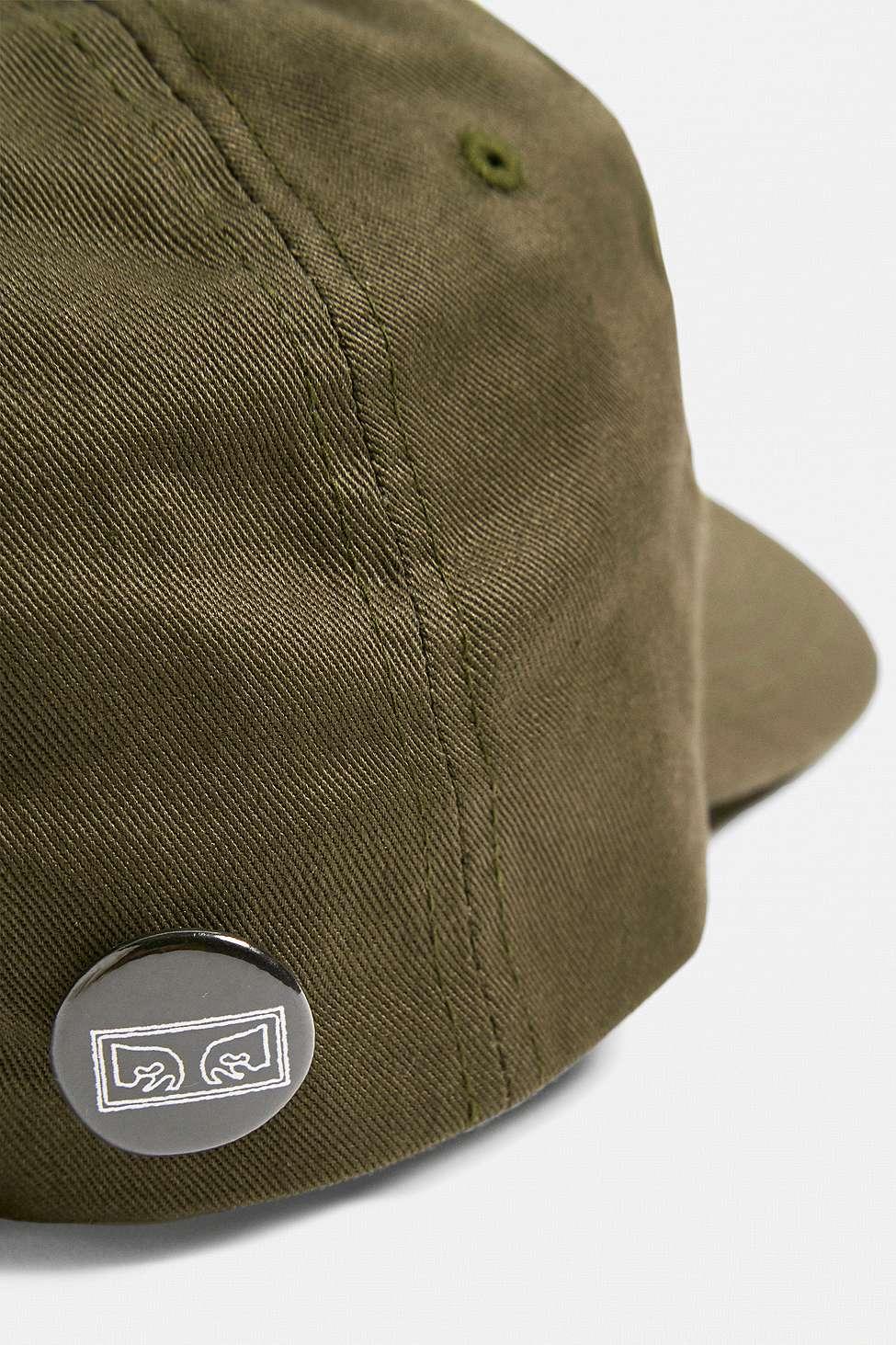obey cutty 6 panel snapback
