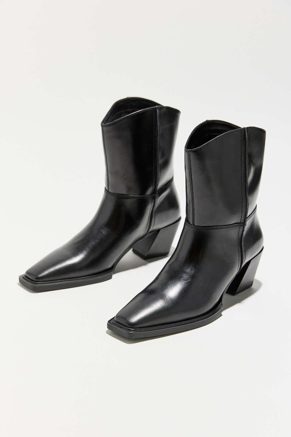 Vagabond Shoemakers Alina Cowboy Boot in Black | Lyst