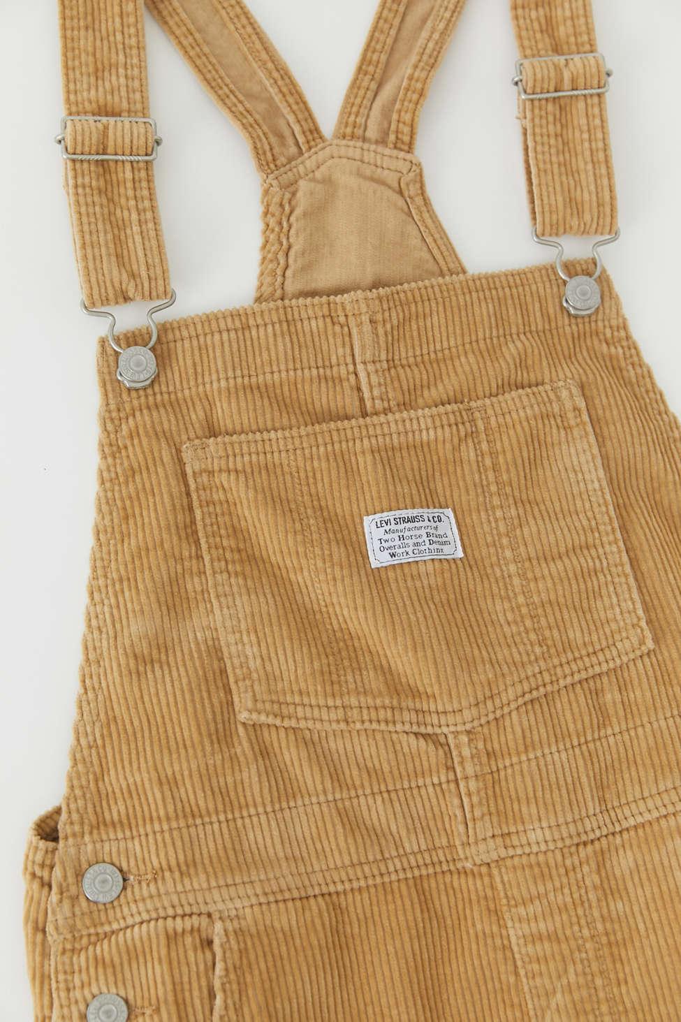 Levi's Vintage Corduroy Overall in Light Brown (Brown) | Lyst
