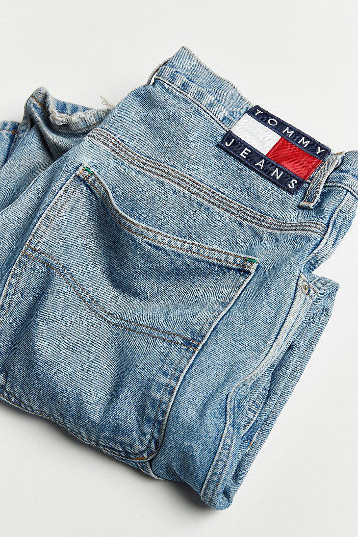 Urban Outfitters Vintage Tommy Hilfiger Light Stonewash Carpenter Baggy Jean  in Blue for Men | Lyst