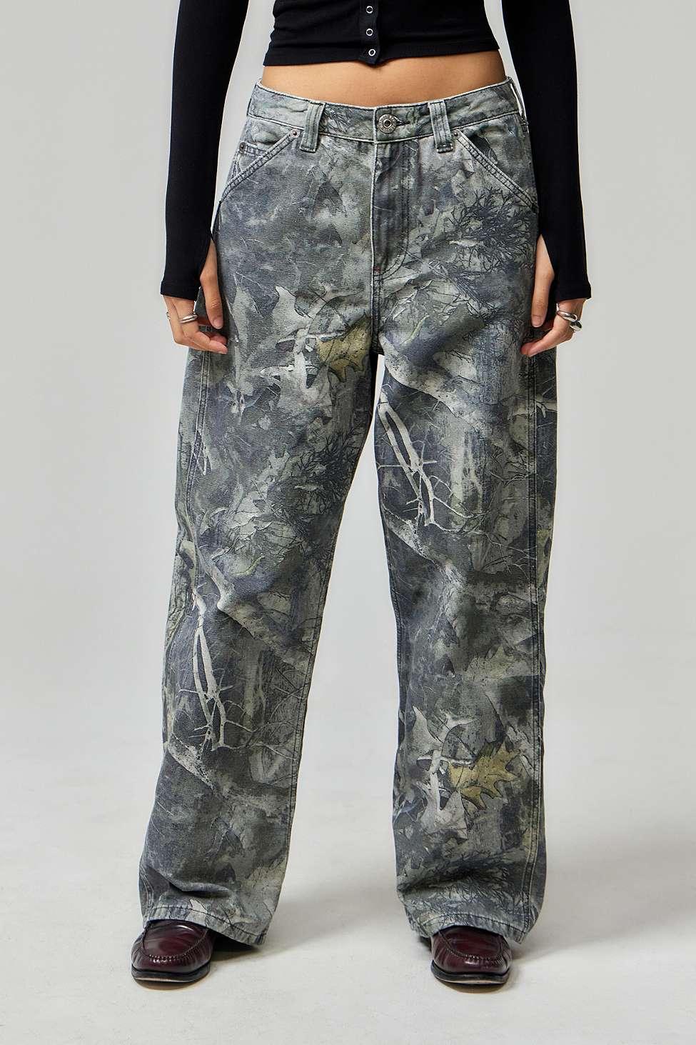 BDG Baggy Realtree Camo Jeans M At Urban Outfitters in Grey