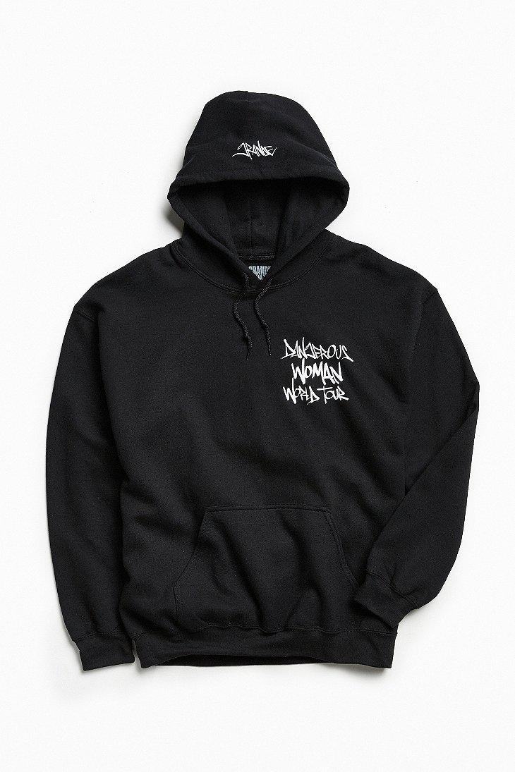 ariana grande black hoodie