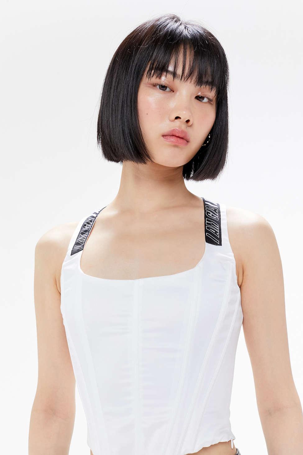 I.AM.GIA Siobhan Corset Top in White | Lyst Canada