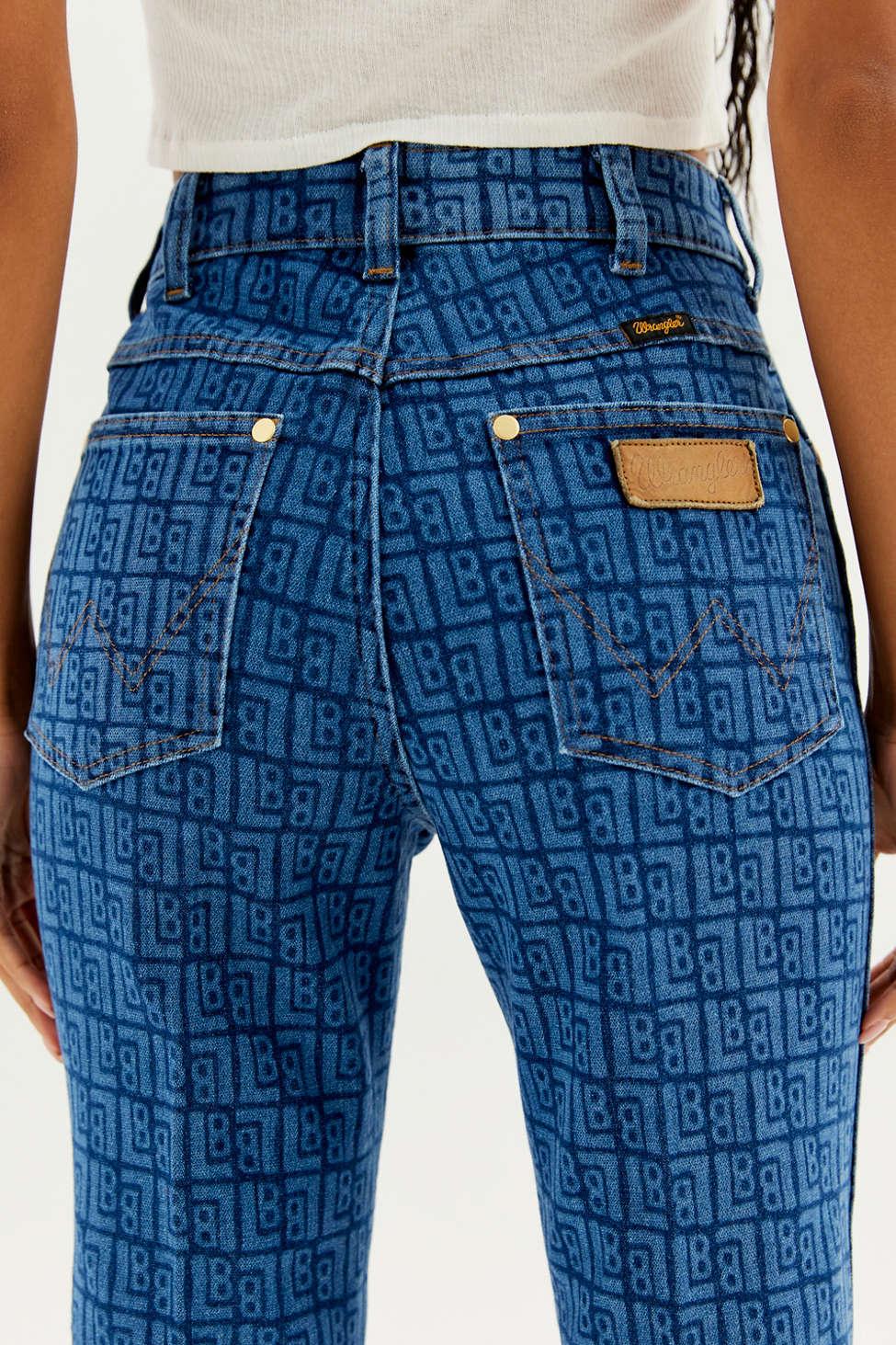 Wrangler Leon Bridges X Laser Wrock Flare Jean in Blue | Lyst