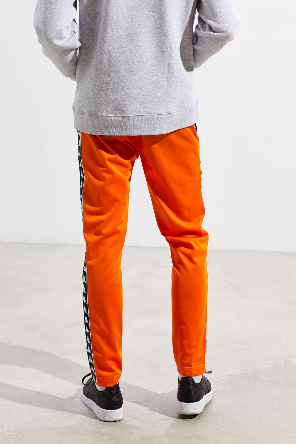 suffix Botanik Forvirrede Kappa Banda Astoria Slim Track Pant in Orange for Men | Lyst