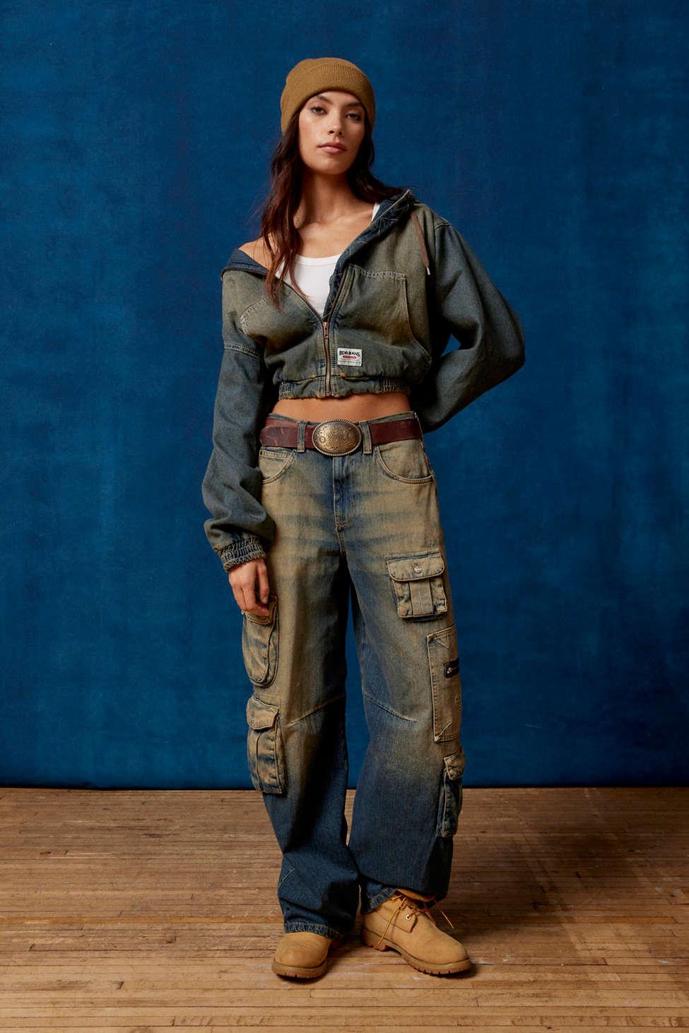 ジャケット DARIA JACKET BDG Daria Denim Hooded Zip-up Jacket In Indigo,at Urban