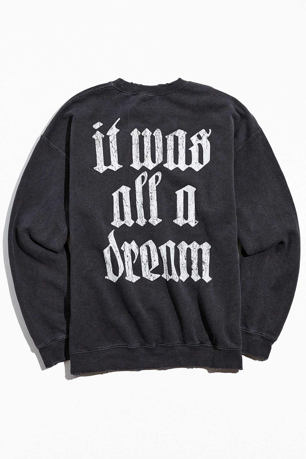 Urban Outfitters Biggie Smalls The King Of New York Crew Neck Sweatshirt in  Black for Men | Lyst