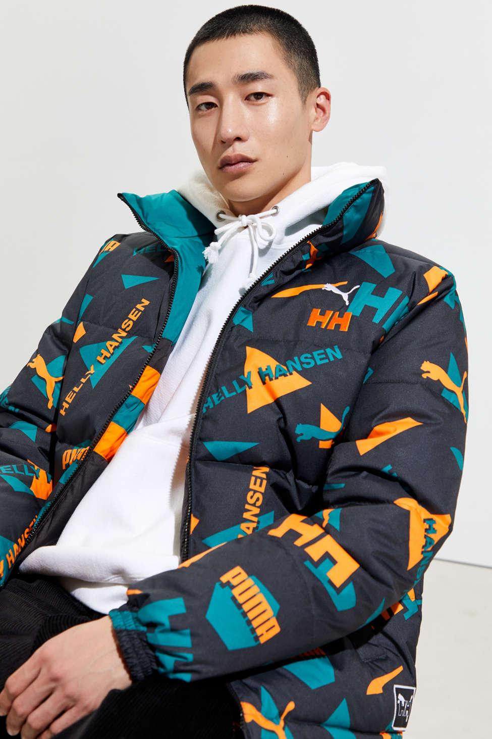 PUMA Puma X Helly Hansen Reversible Puffer Jacket for Men - Lyst