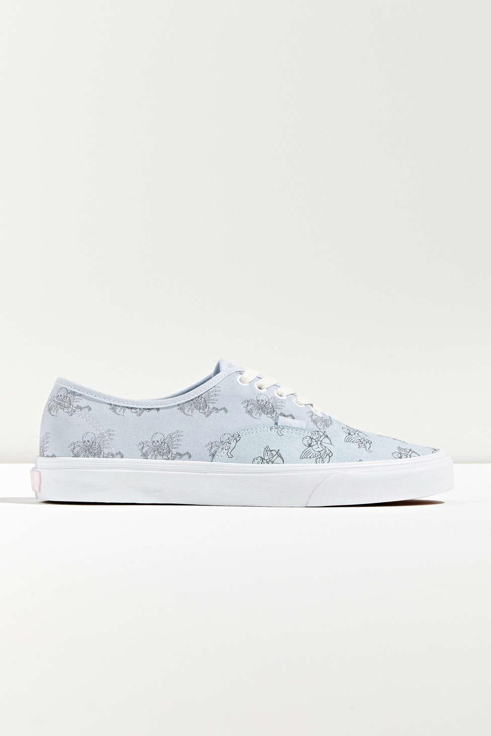 Vans Authentic Love You To Death Print Sneaker in Blue for Men | Lyst