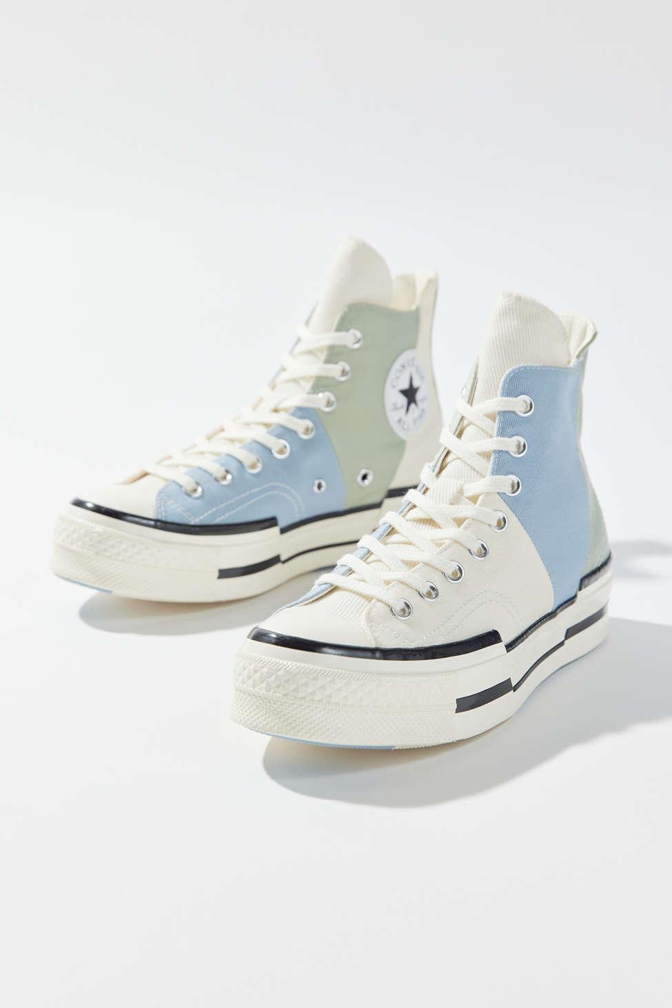 Converse Chuck 70 Patchwork High Top Sneaker in Blue | Lyst
