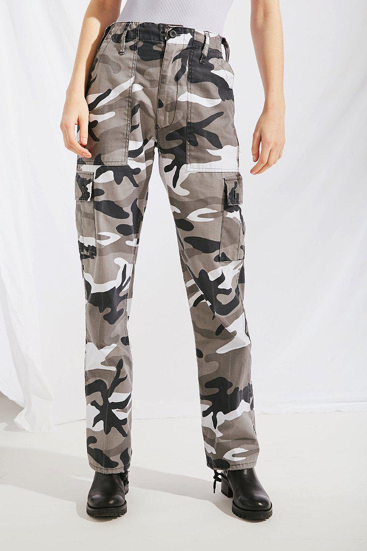 Urban Outfitters Cotton Vintage Colorful Camo Pant in ...