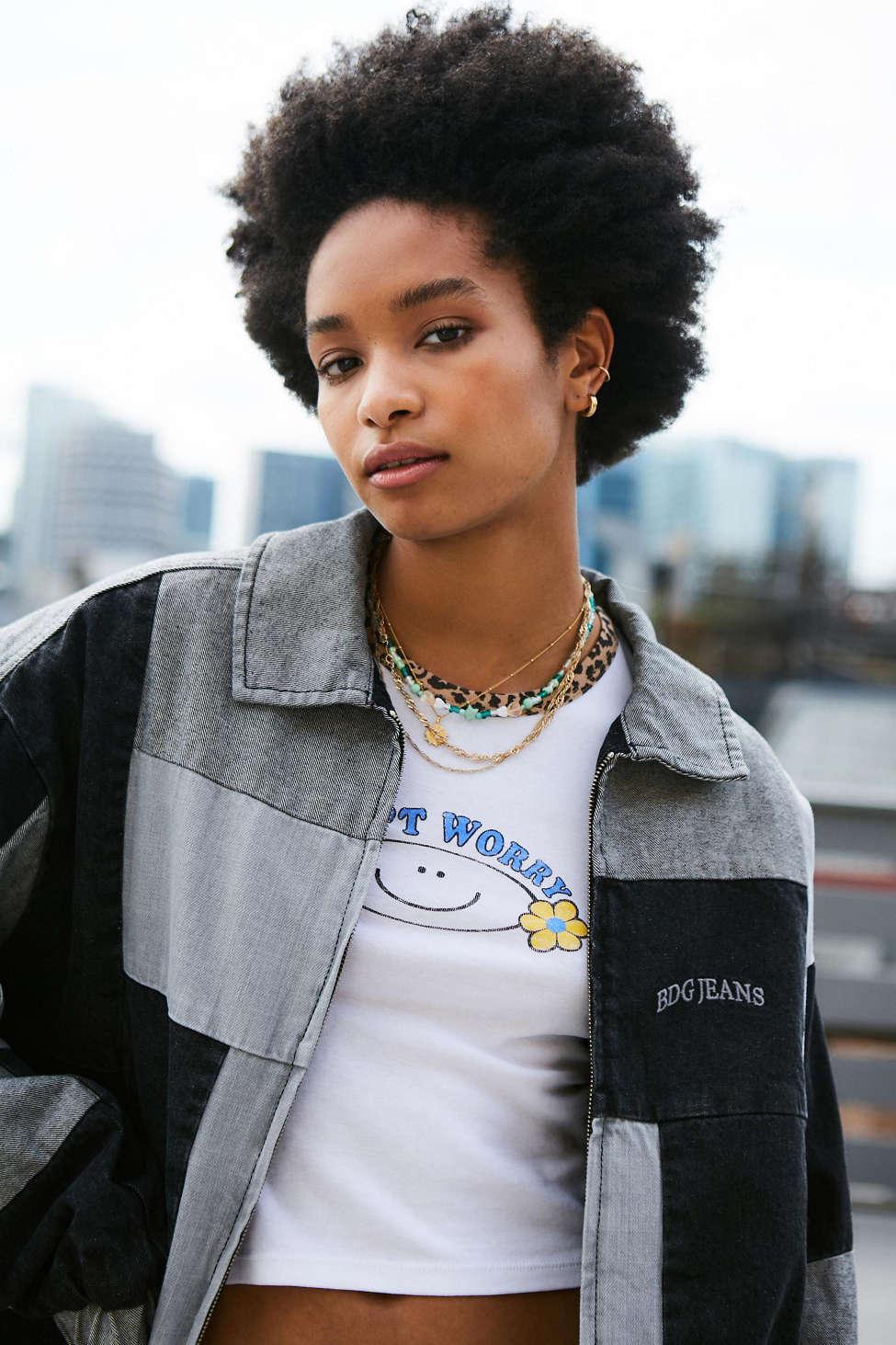 BDG Patchwork Billy Harrington Jacket 