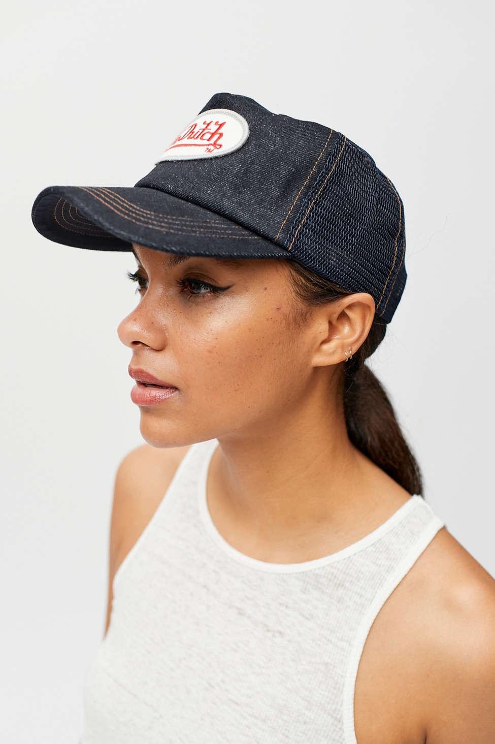 Urban Outfitters Vintage '90s Von Dutch Trucker Hat in Black | Lyst