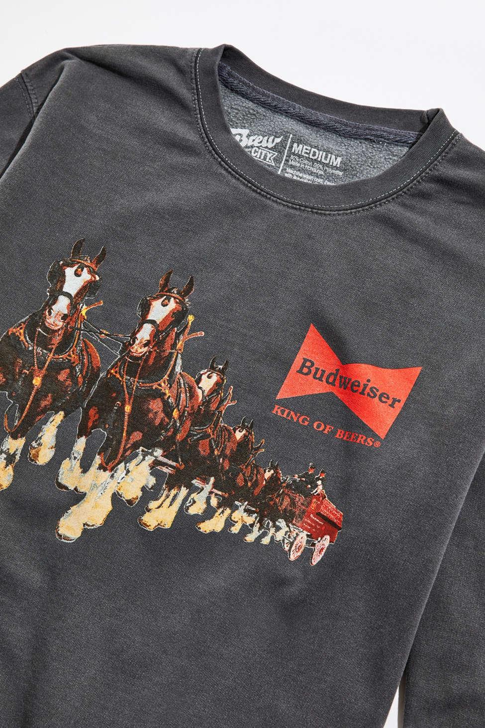 budweiser crew neck urban outfitters
